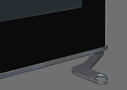 Door handle open Door handle closed 6 3 3 Printed glass panel Control for