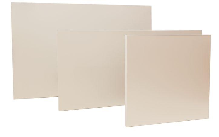 DOMESTIC PANEL ECOSUN U+ universal infrared heating panel - textured The ECOSUN U+ is a universal panel suitable for both wall and ceiling mounting.