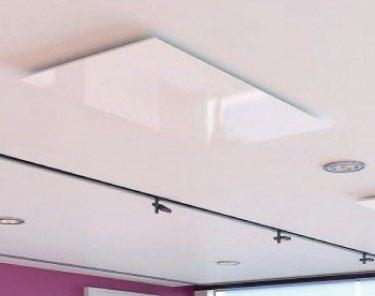 DOMESTIC PANEL ECOSUN GS frameless glass infrared heating panel The ECOSUN GS is an elegant glass heating panel, suitable for both wall and ceiling mounting.
