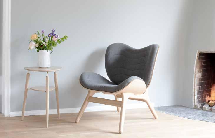 A Conversation Piece lounge chair A Conversation Piece oak slate grey There s no way out of this lounge chair once you have tried to sit in it A Conversation Piece is a lounge chair that encourages