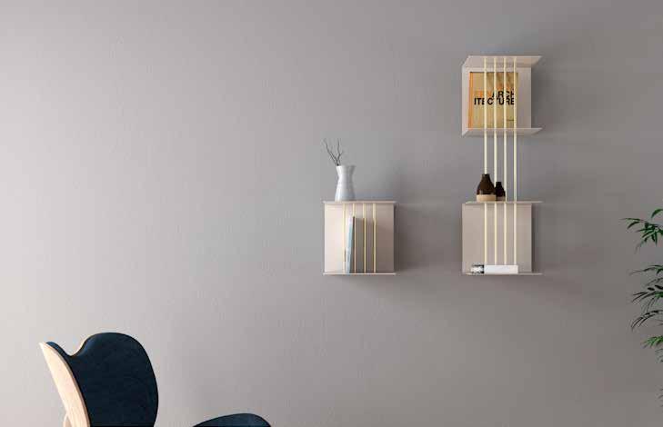 Teaser shelf Teaser pearl white Show me, show me not, show me Instantly recognisable with its simple combination of graceful thin bars and slim sculptured metal, Teaser is the perfect shelf for