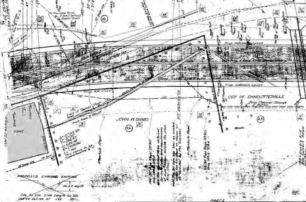 Gibbs, Seen on Route 250 Engineer Drawings, Circa 1957 (On file