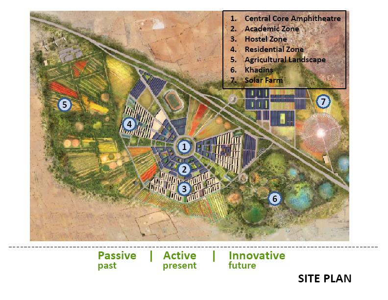 7. Master plan IIT Campus, Jodhpur Chennai Airport The Chennai Airport, one of the Asia s largest green Terminals covers a total site area of 100 acres.