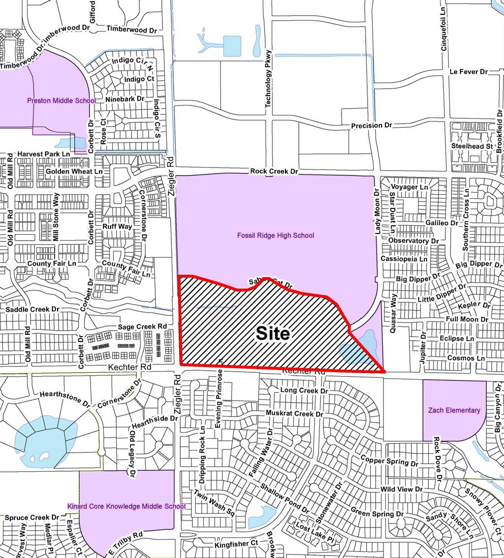 Page 2 LOCATION MAP EXECUTIVE SUMMARY: The site is zoned zone district, which permits the use.