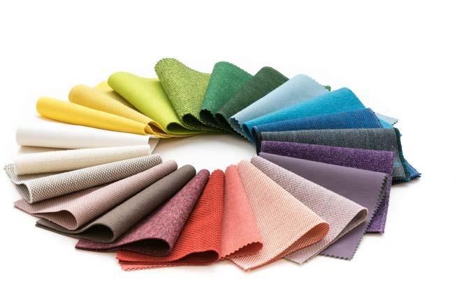 COLOURS & MATERIALS COLOURS & MATERIALS All fabric collections are available as cover: Urban Plus, Xtreme Plus, Inn, Step, Step Melange, Patina, Remix, Europost, Mainline Flax,
