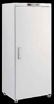 755 Series 400 refrigerators pre-painted white, digital 730186 1-door refrigerator 400lt, 0+10 C, prepainted white 703 x 620 x 1.