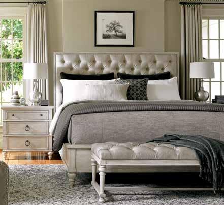 taupe and gray, with designs that embody a feeling of laid-back sophistication.