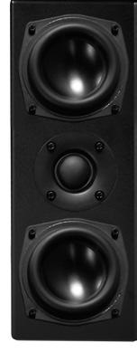 Dome Tweeter. Patented AFDC. Freq Response 45-20 khz ± 2dB Crossover AFDC 6dB / Octave - Variable Sensitivity 88dB @ 2.