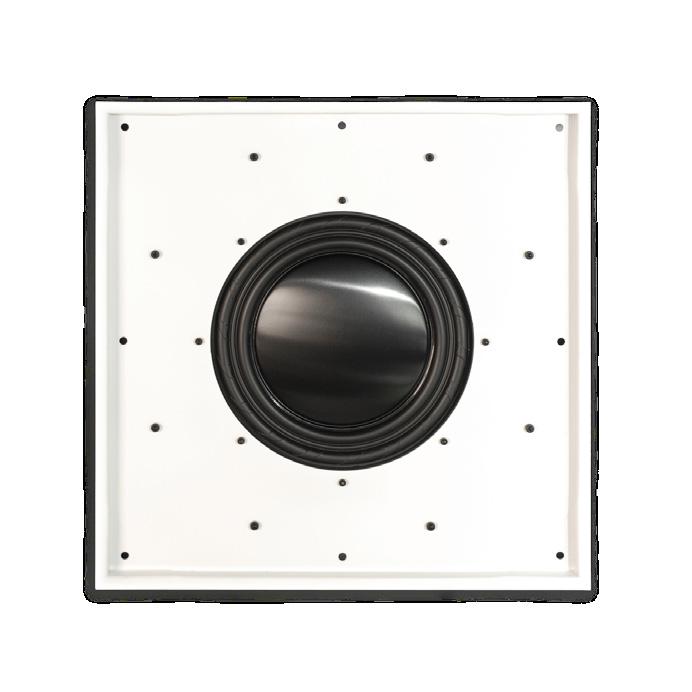 5 x 14.5 (in) 369 x 369 (mm) 210SDX In-Wall 10 Passive Subwoofer (1) 10 Subwoofer (1) 10 Radiator.. Freq Response 22-140 Hz 3dB Power req. 150-500 W (optional M1000) 32.