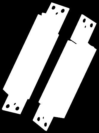 as standard Integral reed switch contact Surface mounting version