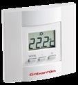 Accessories TA4D Digital ambient thermostat Advantages: 4 pre-programmed operation modes (Comfort, Eco, Frost protection and Stop) to quickly switch from one mode to another.