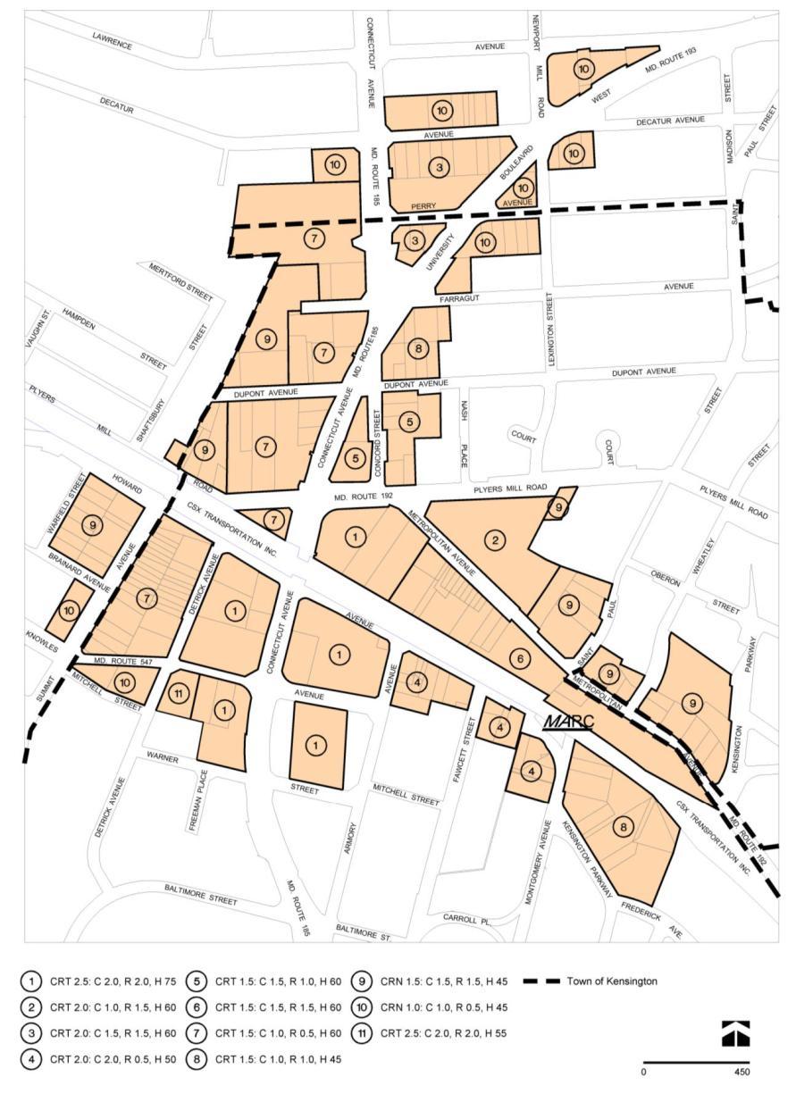 revised text individual properties and areas p 21 burka property to crt 2.5: c 2.0, r 2.0, h 75.huggins property to crt 2.5: c 2.0, r 2.0, h 75 p 24-5.north side metropolitan avenue to crn 1.5: c 1.