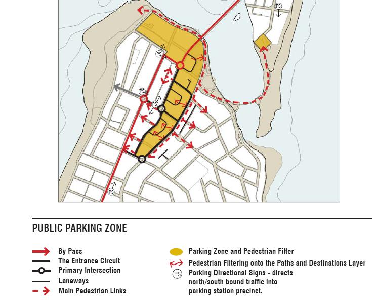 Public Parking zone the site is within the designated public parking zone as shown on Figure 8.