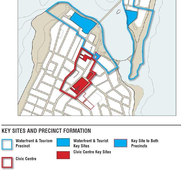 Figure 9 Key sites and Precincts-The