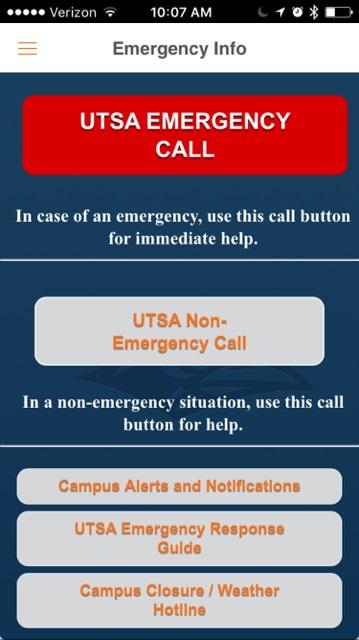 faculty, staff and visitors to: Report Suspicious Activity Access UTSA Safety
