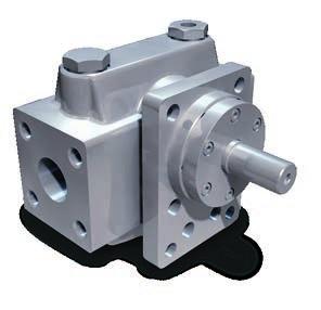 for rubber extrusion Split housing design for quick cleaning Chemical Gear Pumps Maag offers five models in cast iron, steel, and stainless steel for high