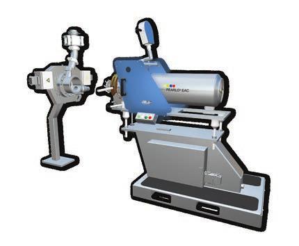 PELLETIZERS AND PULVERIZERS Underwater Pelletizers Production Rate: up to 79,000 lb/hr Gala/Automatik underwater pelletizer has been designed to process a wide range of polymers and thermoplastics
