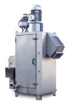 Continuous Band Filtration Provides continuous filtration of the process water in a pellet production line.
