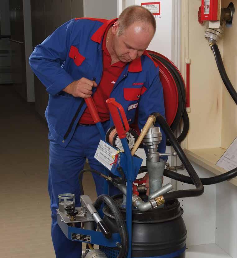 Minimax Service a maximum of quality The demands and standards for the preventive fire protection systems are high this is not limited to technology and execution, but applies also to inspection,