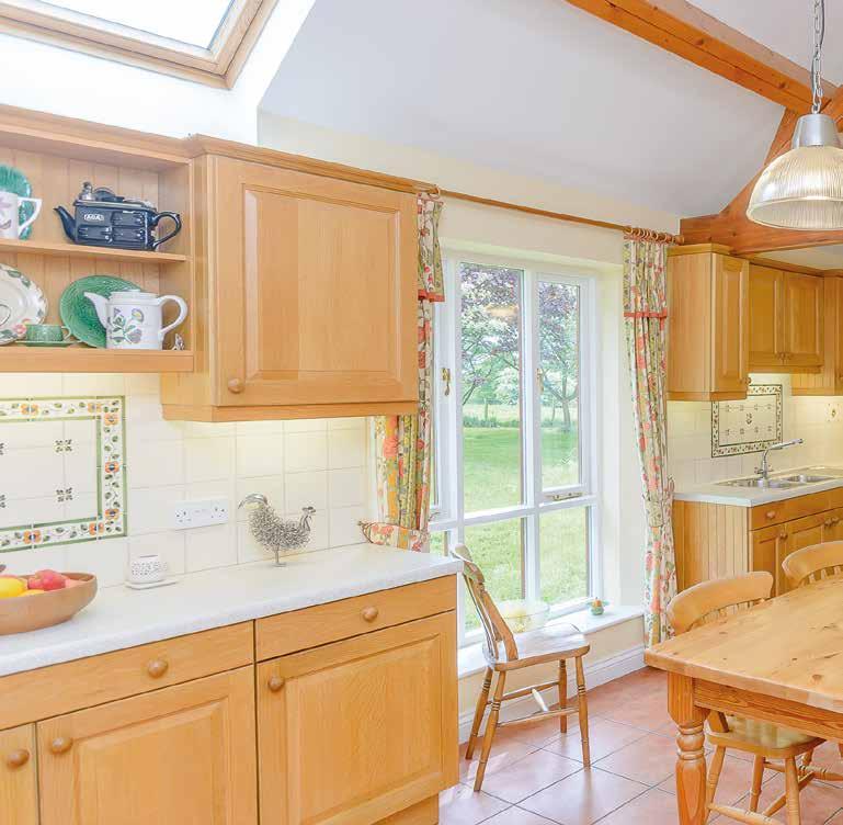 Accommodation Summary Ground Floor The barn has a traditional stable style entrance door leading to a hallway which has a tiled floor, access via glazed doors to the kitchen/breakfast room, a