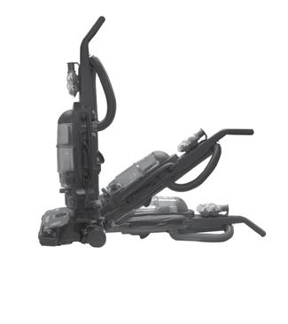 Operations 6 Handle position Press the handle release pedal with your foot to place your BISSELL Cleanview cyclonic bagless vacuum into one of three cleaning positions. 1.