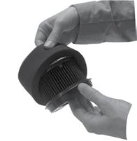 Maintenance and care Cleaning the inner & outer circular filters 1. Unplug cleaner from electrical outlet. 2. Remove the dirt container as described in the previous section.
