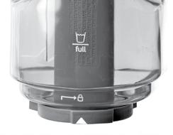 b. Pull tab to remove plug from tank c. Rinse out dirty tank with clean water after emptying. 4.
