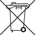 End of life disposal Packaging materials SAFEGUARDING THE ENVIRONMENT The use of this crossed out wheeled bin logo indicates that this product needs to be disposed of separately to any other