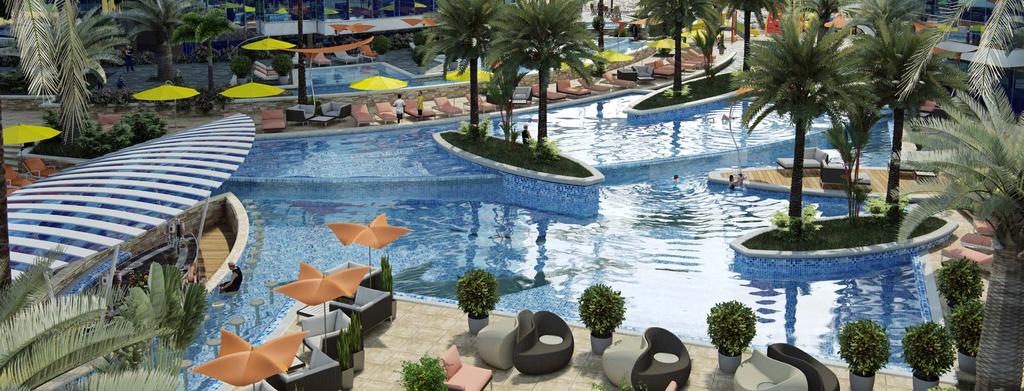 SWIMMING POOL Whether you want to take an invigorating swim or effortlessly lounge poolside soaking up the sun,