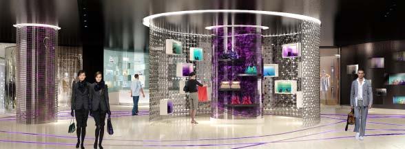 RETAIL AREA Paramount Hotels and Resorts retail offering is the perfect combination of global luxury and California cool, like Rodeo Drive.