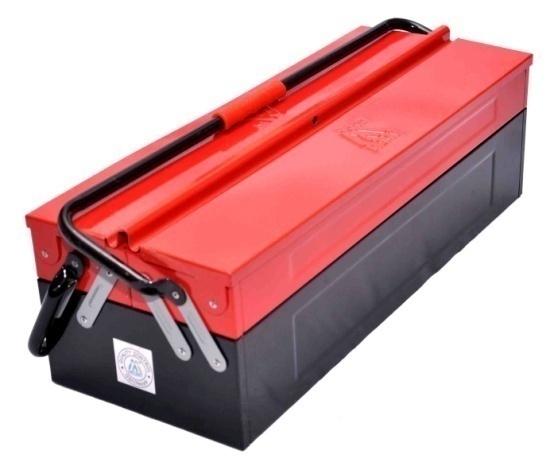Model :- MGMT-TB3C Model :- MGMT-TB3C. Cantilever Tools Box Three Compartment. SIZE :- 18 x8 x6 (3.7 KGS)/ 21 x8 x6 (4.3 KGS). 1) Strong dual handles for easy lift.