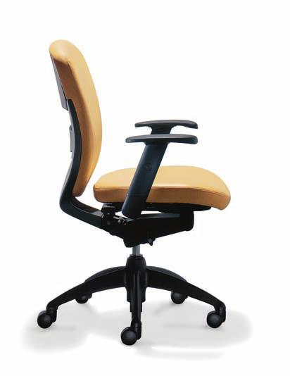 reduces physical stress during extended periods of sitting.