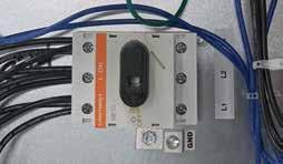 disconnect switch available for 384A max on control panel door Not available on