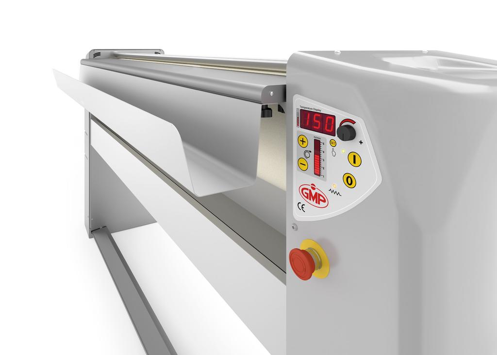 THE WRINKLE FREE EXPERIENCE 02 03 line LEADING SPECIALIST MANUFACTURER GMP is the European leading specialist manufacturer of flatwork ironers for OPL, coercial and small/ medium industrial laundry