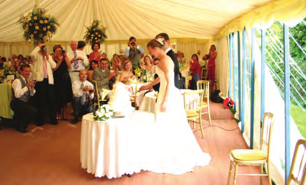 Our standard traditional marquees have full