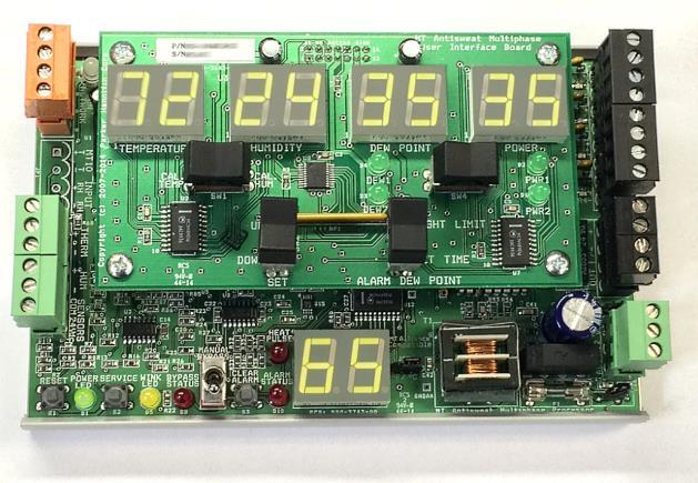 The processor board work without user interface when networked with an MT-Alliance computer but the Anti-sweat Energy Saver can work as standalone with the Local User