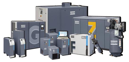 The company manufactures, markets, and services oil-free and oil-injected stationary air compressors, air treatment equipment, and air