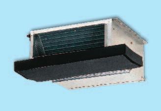 Small built-in duct units are especially suitable for