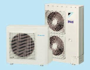 Split units Split outdoor units are designed for supplying an indoor unit with cooling and heating capacities of 2 to 7 kw.