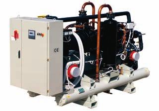 EWWD-CJYNN Water Cooled All models are PED pressure vessel approved Stepless single-screw compressor Optimised for use with R-134a Cooling range: 334 1893kW EER up to 4.