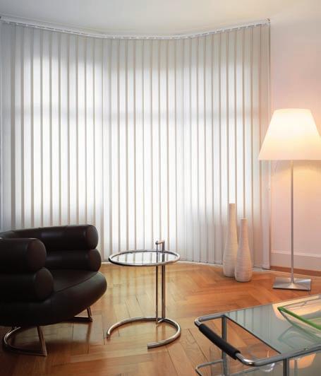 Vertical Blind Systems Precision light, glare and privacy management can be as simple as pulling a chain or pressing a button.