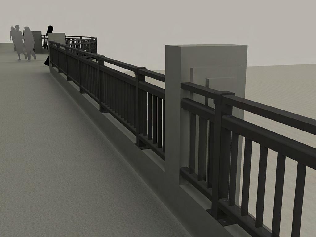 Proposed bridge designs for North Bridge at