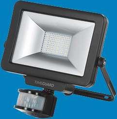 ENTRY WEATHERPROOF CABLE CABLE ENTRY WEATHERPROOF LEDPRO20B Floodlight shown with LEDPROSLB Plug & Play PIR option.