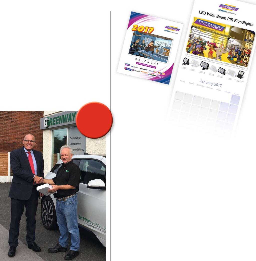 , Preston who was the proud winner of our ipad Pro competition from our Spring Newsletter, seen here being presented by Andy Partington, Timeguard s NW Area Sales Manager. WIN an ipad! Make a Date!