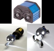 Intensity LEDs Hook, stand & belt clip