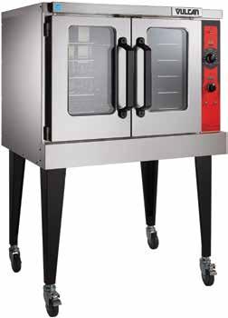 OVENS VC4 SERIES GAS CONVECTION OVEN Fully featured heavy duty oven at an affordable price ENERGY STAR certified - save on energy costs and possibly qualify for rebates Cool-to-the-touch handles on