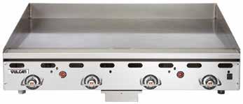 CHARBROILERS AND GRIDDLES COUNTER RESTAURANT SERIES CHARBROILER One 14,500 BTU/hr.