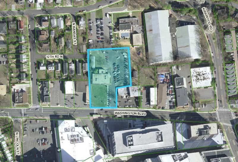 Page 5 Figure 1--2017 Aerial Photo (Arlington County) The following provides additional information about the site and location: Site: The site is 1.