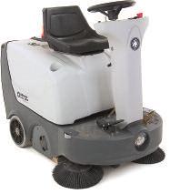 Rated at only 59 db A, the Advance Terra 28B is one of the quietest battery operated sweepers in the industry. With A.S.A.P.