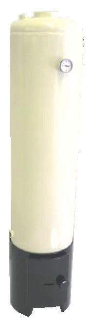 water heater Enamelled steel cylinder, pressure-resistant with protective anode, color white